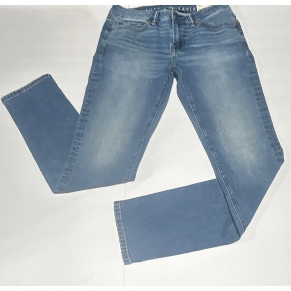 American Eagle Men's Blue Skinny Slim Fit Jeans Airflex 29x32